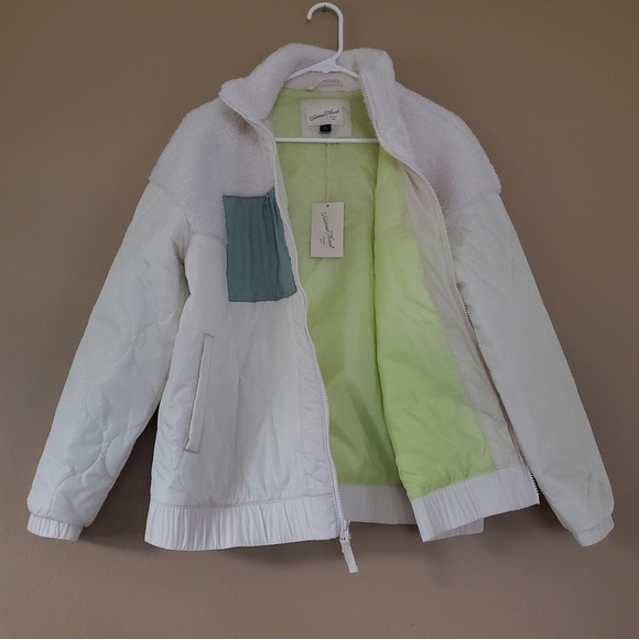 Women's Sherpa Jacket - Universal Thread Cream Size M - Picture 7 of 10